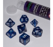 Role Playing Dice Set Blizzard Blue (7-delig)